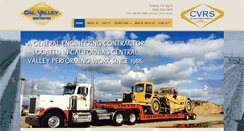 Desktop Screenshot of calvalleyconstruction.com